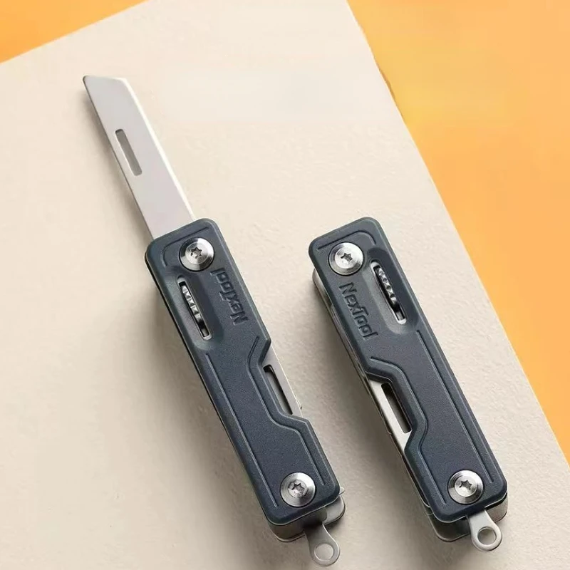 Xiaomi NexTool 10 IN 1 Mini Folding Pocket Knife Hand Tool Survival Edc Multi Tool Mobile Phone Holder Opener Card Pin Key Knife