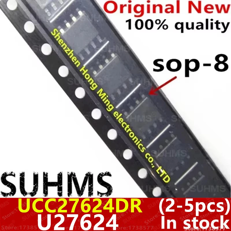 (2-5piece)100% New UCC27624DR U27624 sop-8