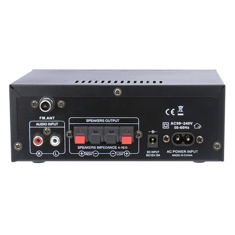 

50W Power Amplifiers Mini Stereoes Receiver Bluetooth-compatible 5.0 for Home Sound USB Input