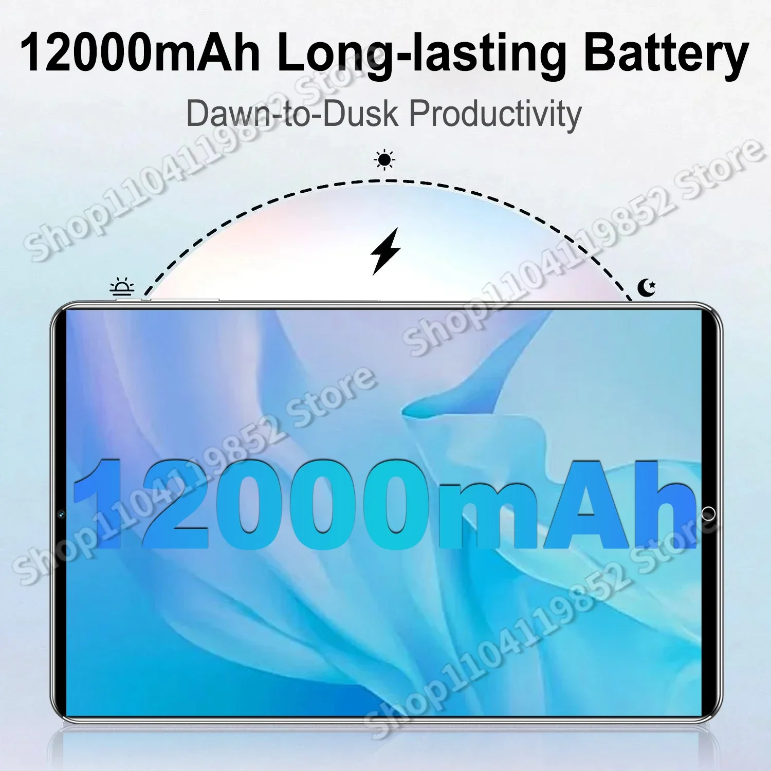 2024 Original Tablet Android 12000mAh Global Version 16GB Ram 1TB Rom New Network 12inch 10 Core Android 13.0 Wifi Tablet PC