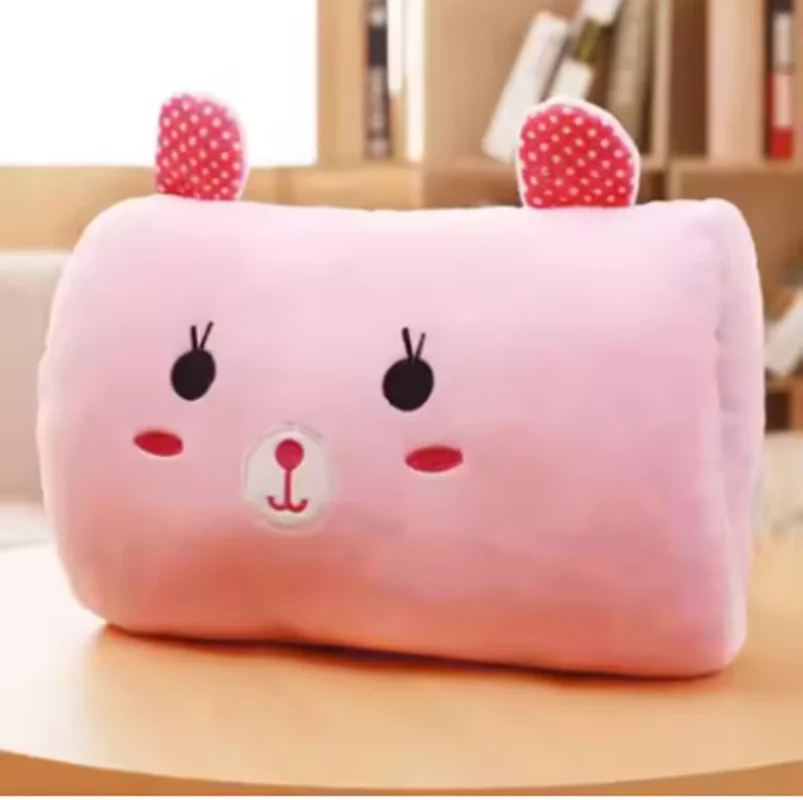 

Children's Plush Pillows Hand Warmers Gloves Adults Cartoon Nap Pillows Cushions Creative Hand Warmers Plush Children's Day Gift