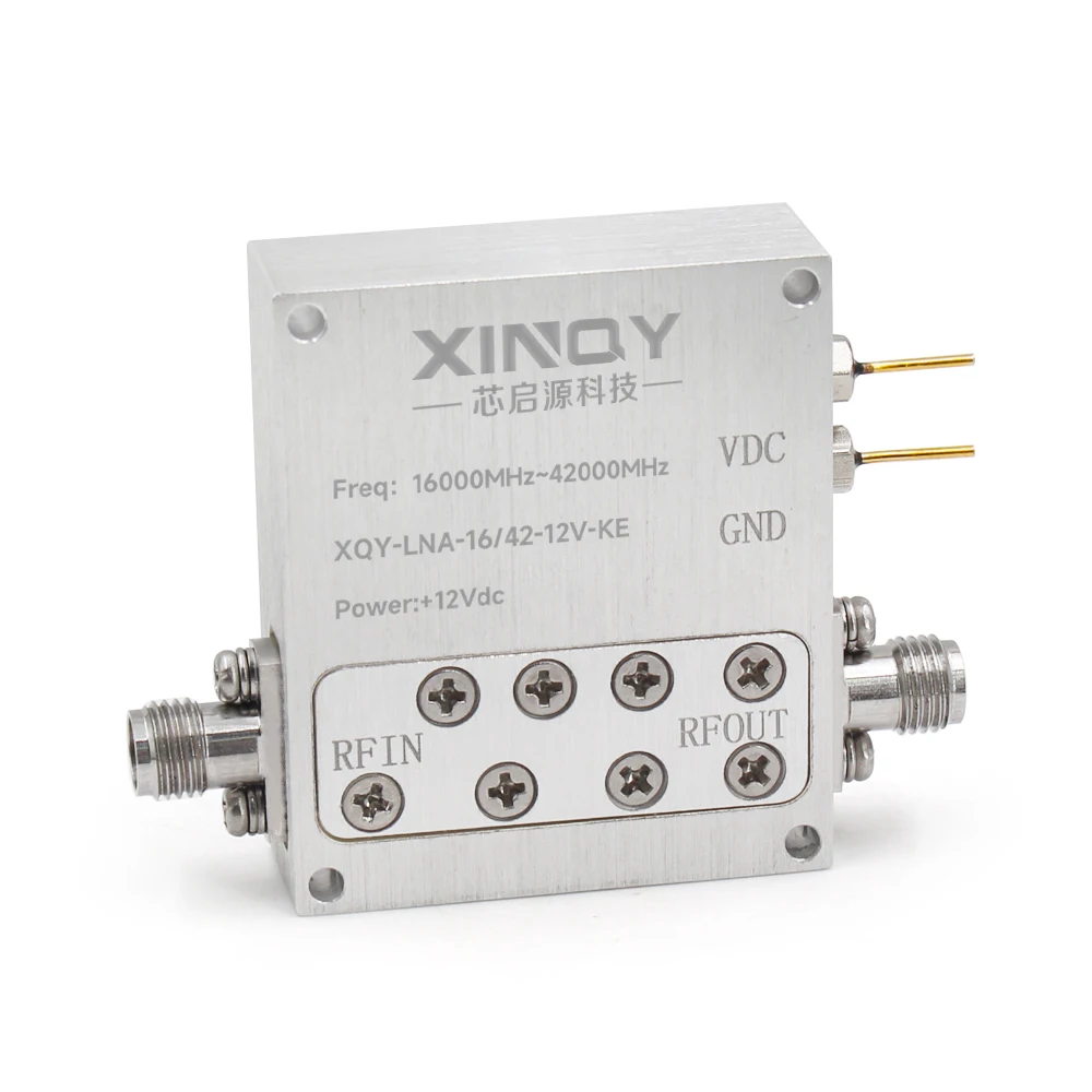 

XINQY 2.92-Female High Frequency 16000MHz~42000MHz/16GHz~42GHz Signal Amplification 20dB Low Noise Amplifier RF