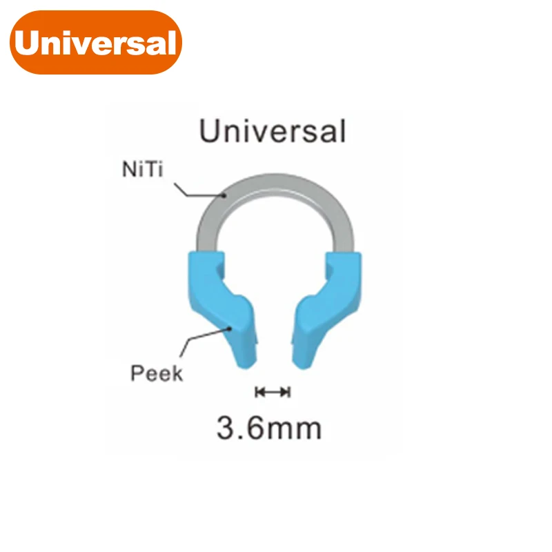 Zespoły matrycy dentystycznej NITI Matryce metalowe Pierścień zaciskowy Sekcyjny układ matrycy konturowej Zacisk Narzędzia dentystyczne Materiał stomatologiczny