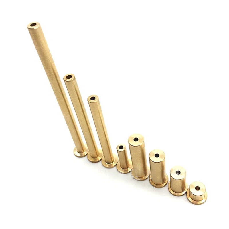 10/9Pcs Clubs Brass Shaft Tip Swing Weights Nails Plug Weight For .335 .355 .370 Tip Steel Shaft Club Head Set