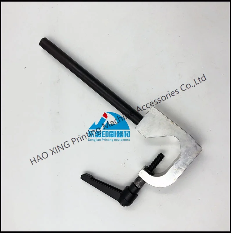 ペーパープレスブラケットサポート、印刷機械交換スペアパーツ、高品質のすきまレバー、kba 105