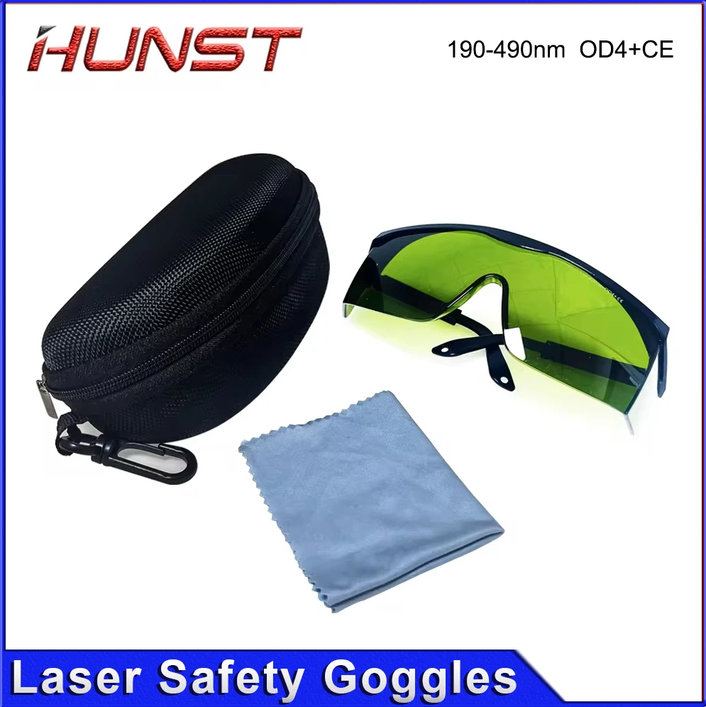 HUNST Infrared Laser Safety Glasses IPL Beauty 190-490nm OD4+CE Protective Glasses