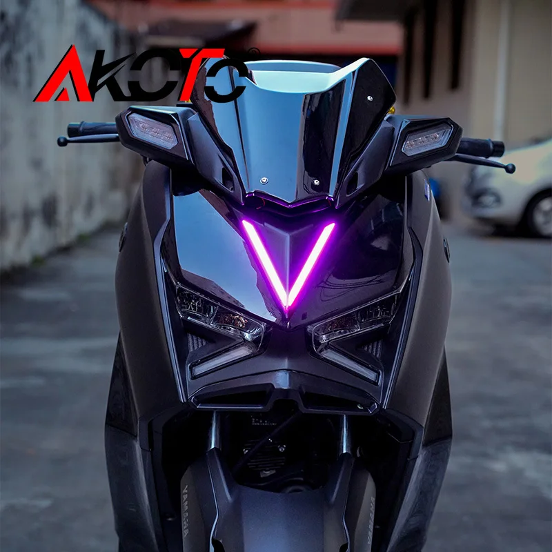 FOR YAMAHA X-MAX XMAX 300 XMAX300 Motorcycles Accessories DRL Daytime Running Light Pilot Fog Lamp Front Headlight Guard Parts