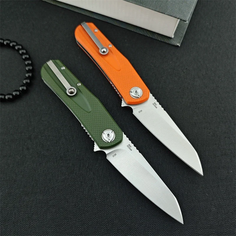 CR 6535 Folding Pocket Knife Survival 8Cr13Mov Blade G10 Handle Camping Tool EDC Outdoor Self-defense Multi-fuctional Kinves