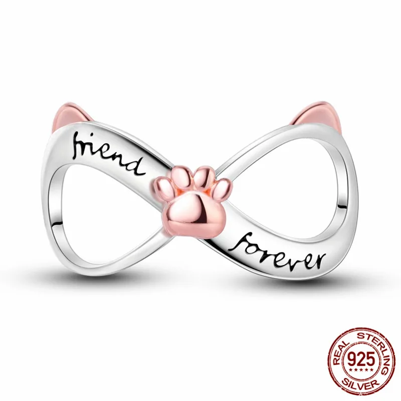 

925 Sterling Silver Beaded Bow Pendant - Perfect for Pairing with Original Bracelets - DIY Women's Jewelry Gift