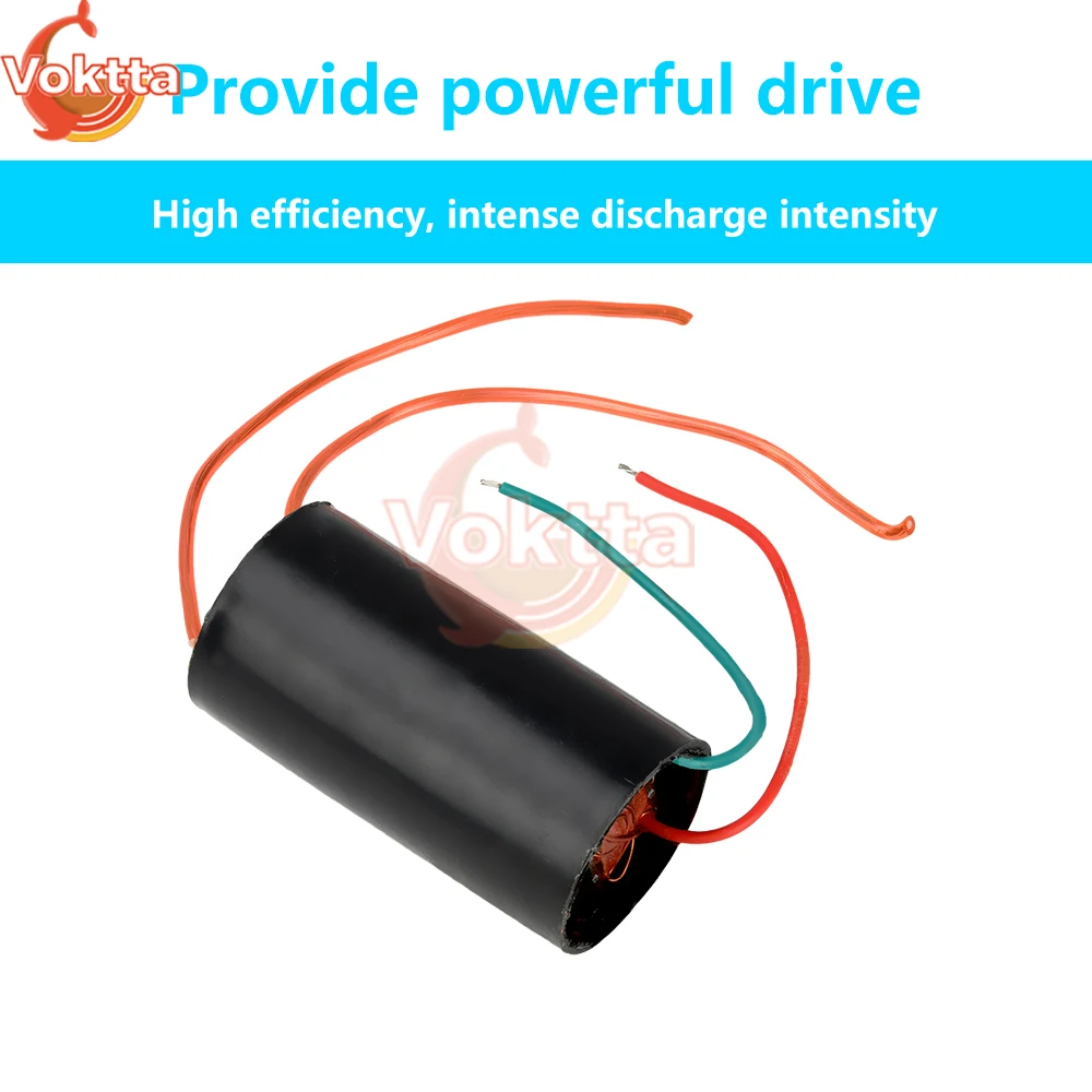 DC 3.7-6V 4A Modulo ad alta tensione DC a impulsi Pacchetto boost ad alta frequenza Generatore ad alta tensione Scossa elettrica Arco 200kV