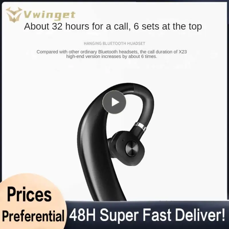 マイク付き防水ワイヤレスヘッドセット,hifiステレオヘッドセット,ビジネスヘッドセット,ハンズフリーヘッドセット,5.0