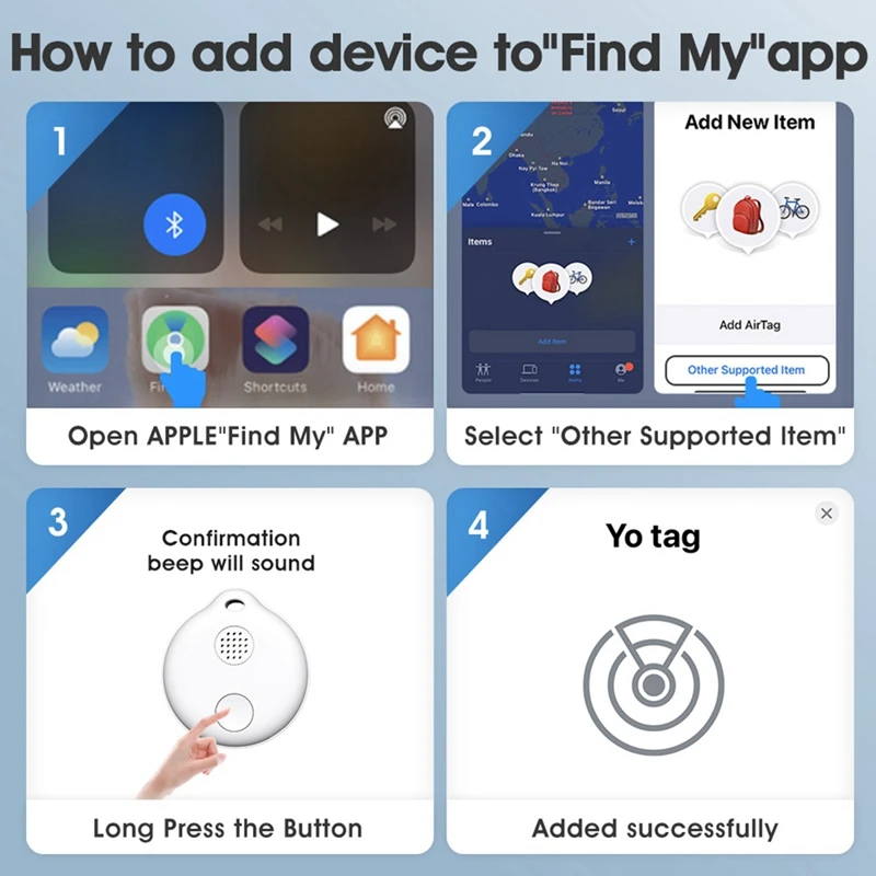 T36C  Smart Anti-Lost Tracker For Ios Smart Tracker Alarm Mini Tag Key Child Finder Pet Tracker Location Bluetooth Tracker