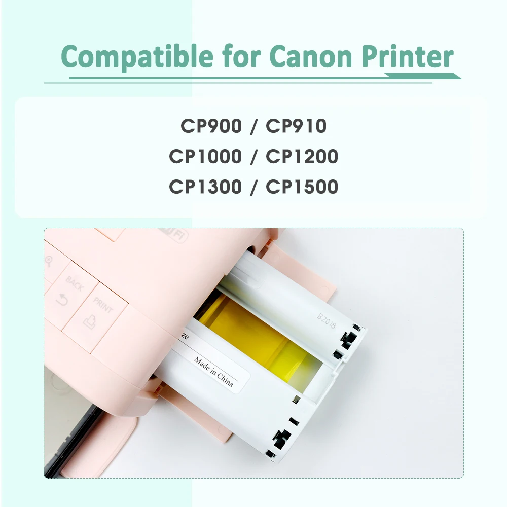 6インチ写真用紙 CP1300インクカセット キヤノン Selphy CP1500 CP1300