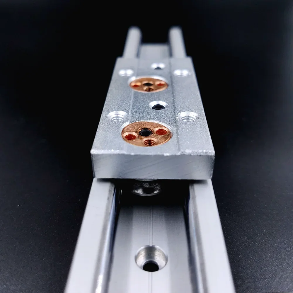 Built-in dual-axis Linear Guide 28mm SGR10 Roller Slide 1 set: 1 SGB10 block and 1 SGR10 guide Length 500 600 Woodworking Slide