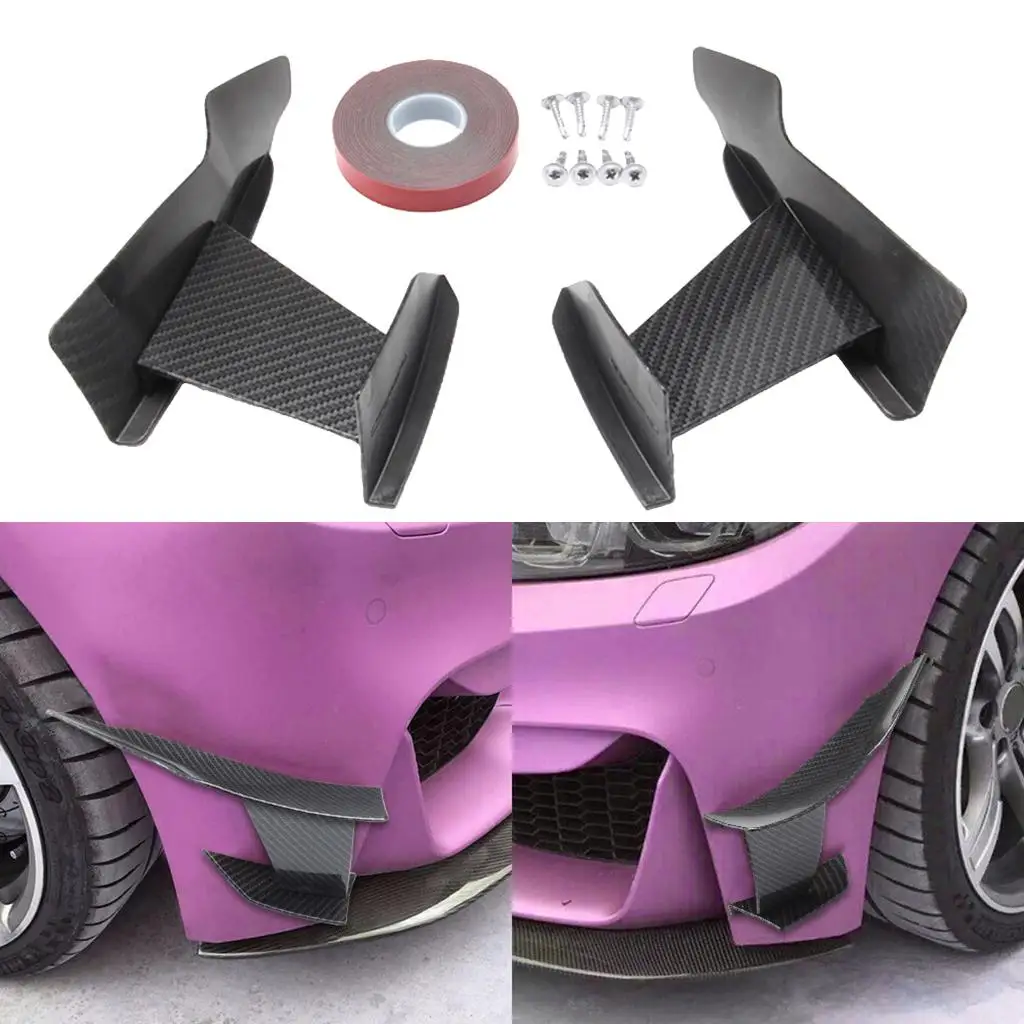 

Передний спойлер для губ, плавники, подходит для BMW 3-Series F80 черного цвета