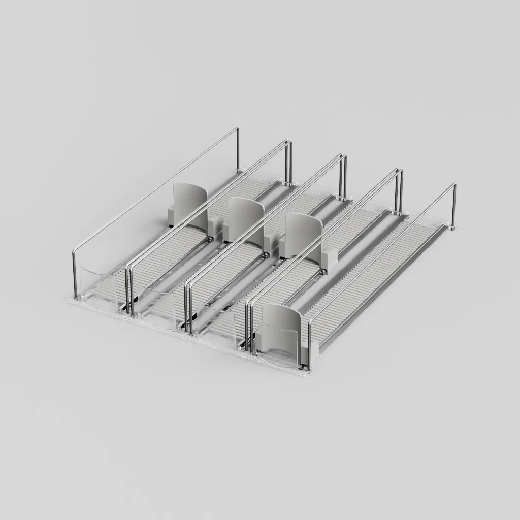 

Customizable Beverage Spring Pusher Glide for Fridge Automatic Drink Propeller Bottle Organizer Refrigerator Drink Dis Rack Cans