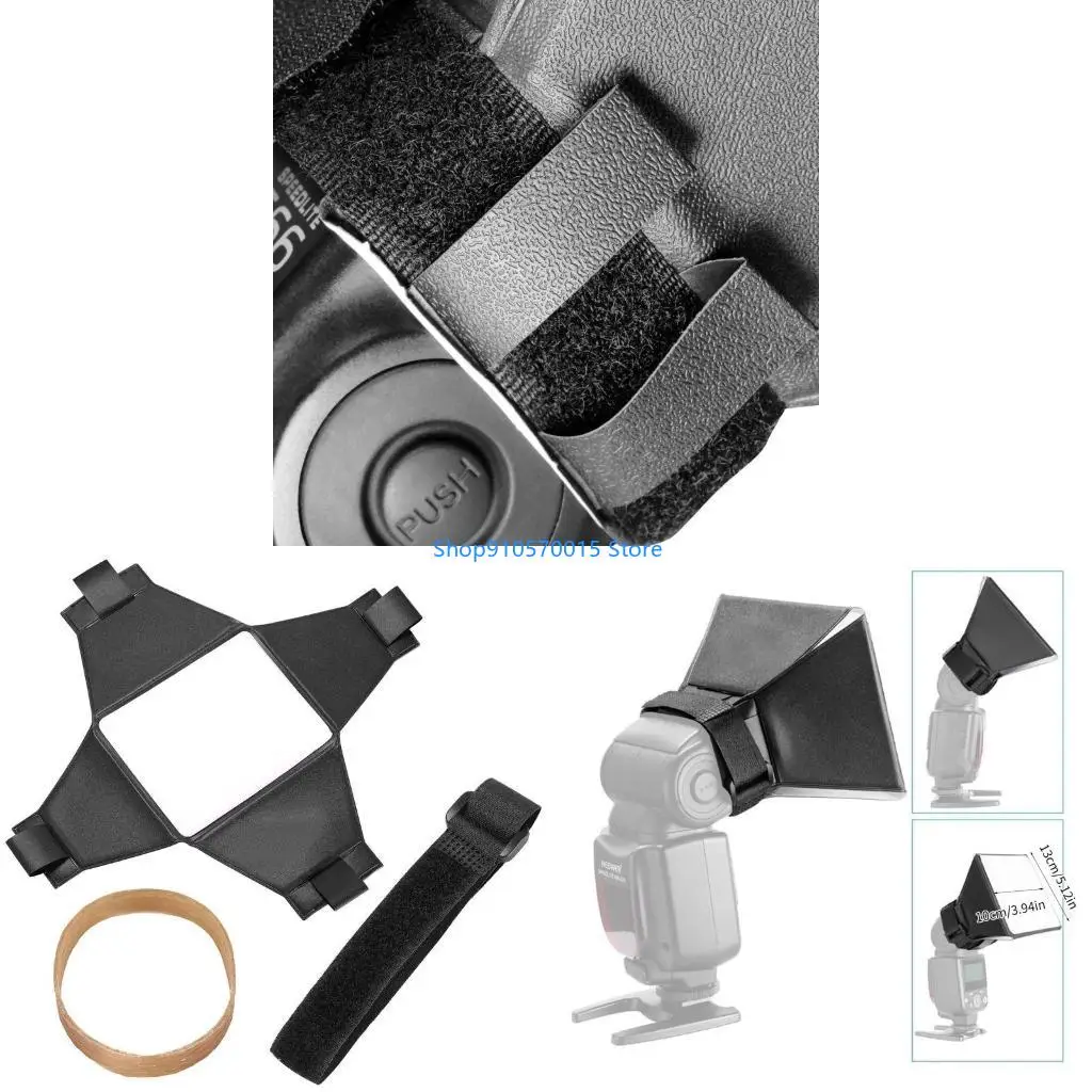 B95C Foldable Camera Photo Speedlight Soft Box for  Camera Accessories