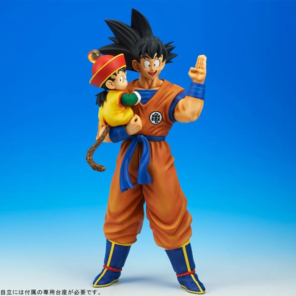 18cm anime son gokuu son gohan figura dragon ball z desktop golfe legal modelo brinquedo presente coleção ornamentos arte pvc filho gokuu