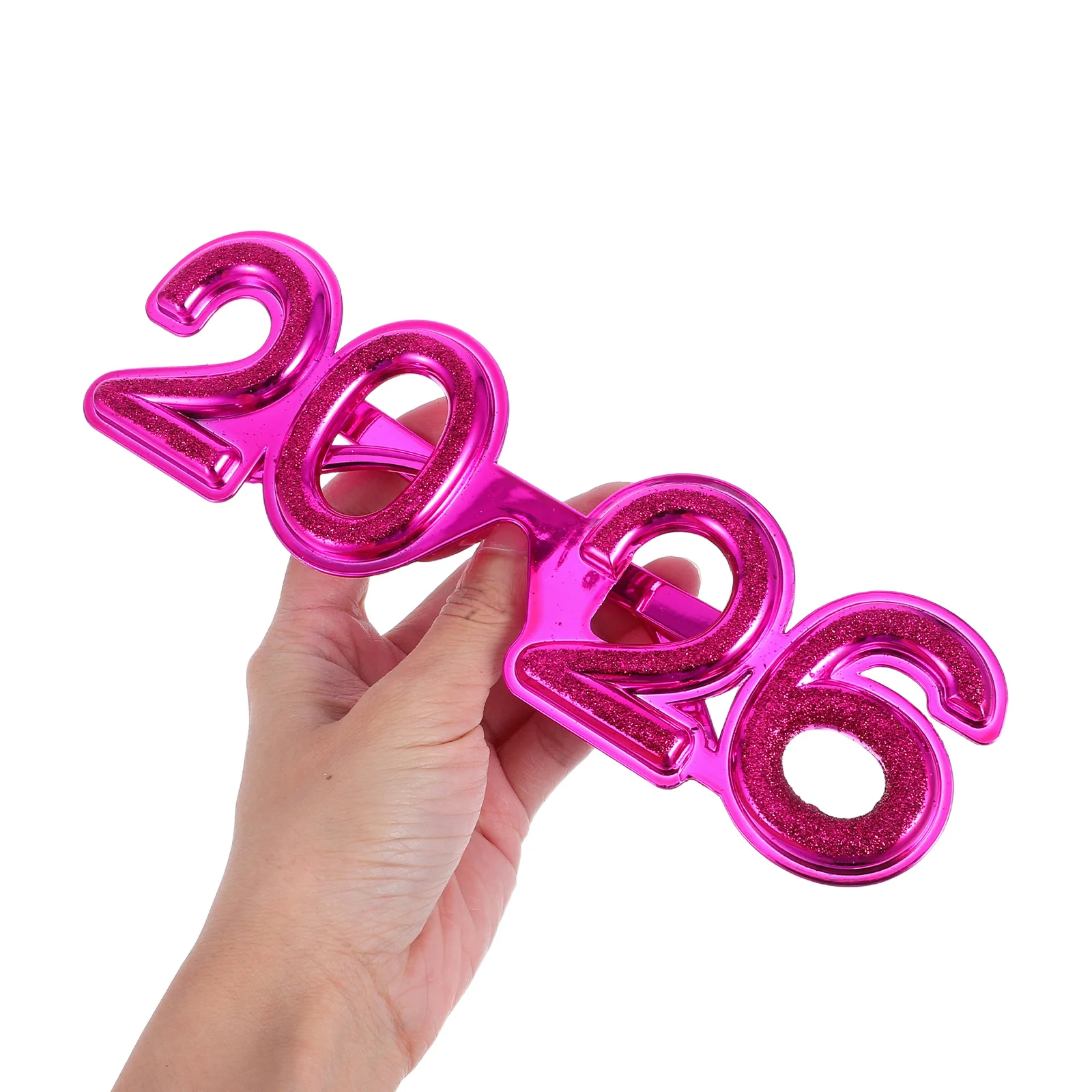 3 個 2026 新年写真小道具新年イブ卒業メガネ 2026 面白いサングラスメガネ卒業眼鏡