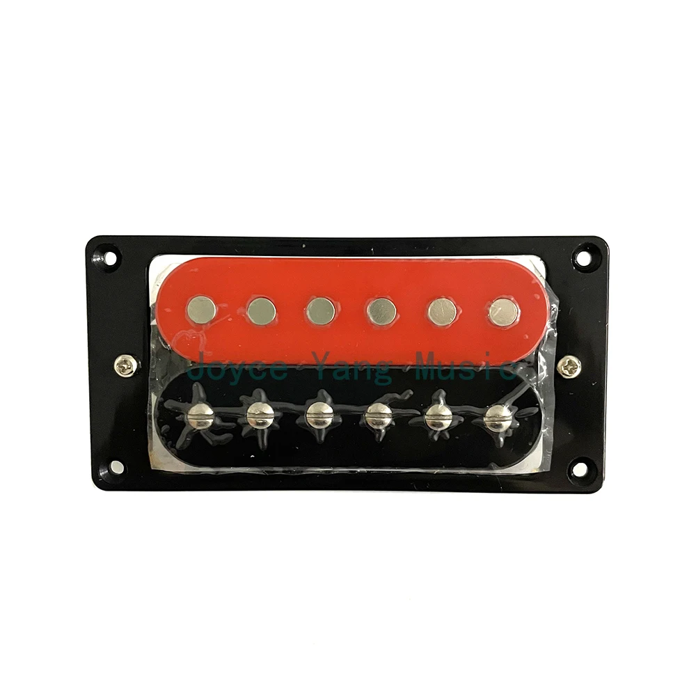 

Red Zebra Humbucker Двухкатушечные звукосниматели с грифом/мост для звукоснимателей для электрогитары LP