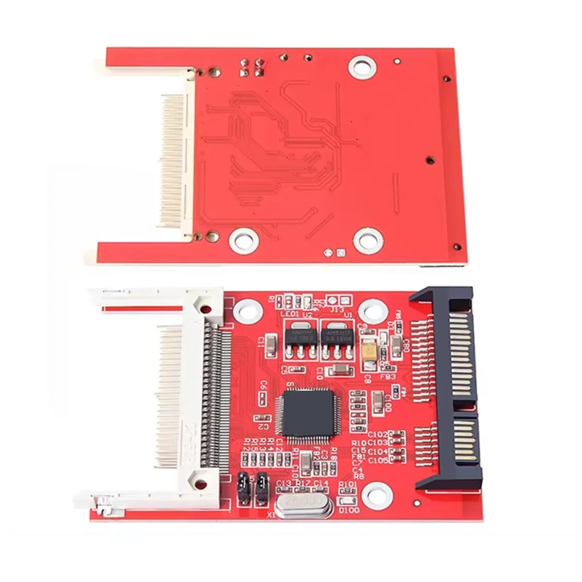 Memory Card to 2.5 Hard Drive Adapter 50Pin to Laptop Desktop 22Pin Serial Hard Drive Expansion Board Converter