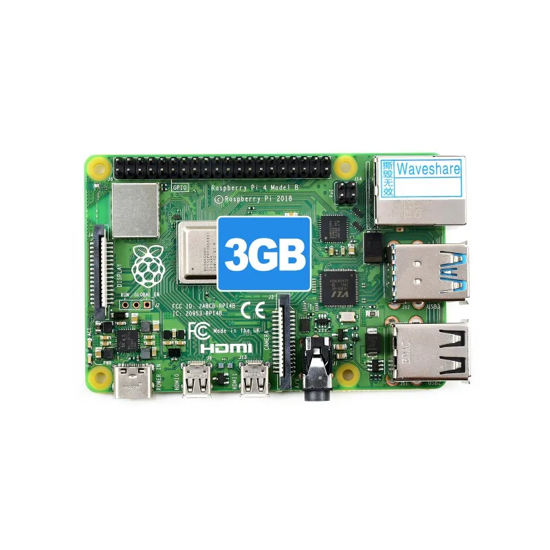 Raspberry Pi 4 Model B 3GB RAM, Completely Upgraded