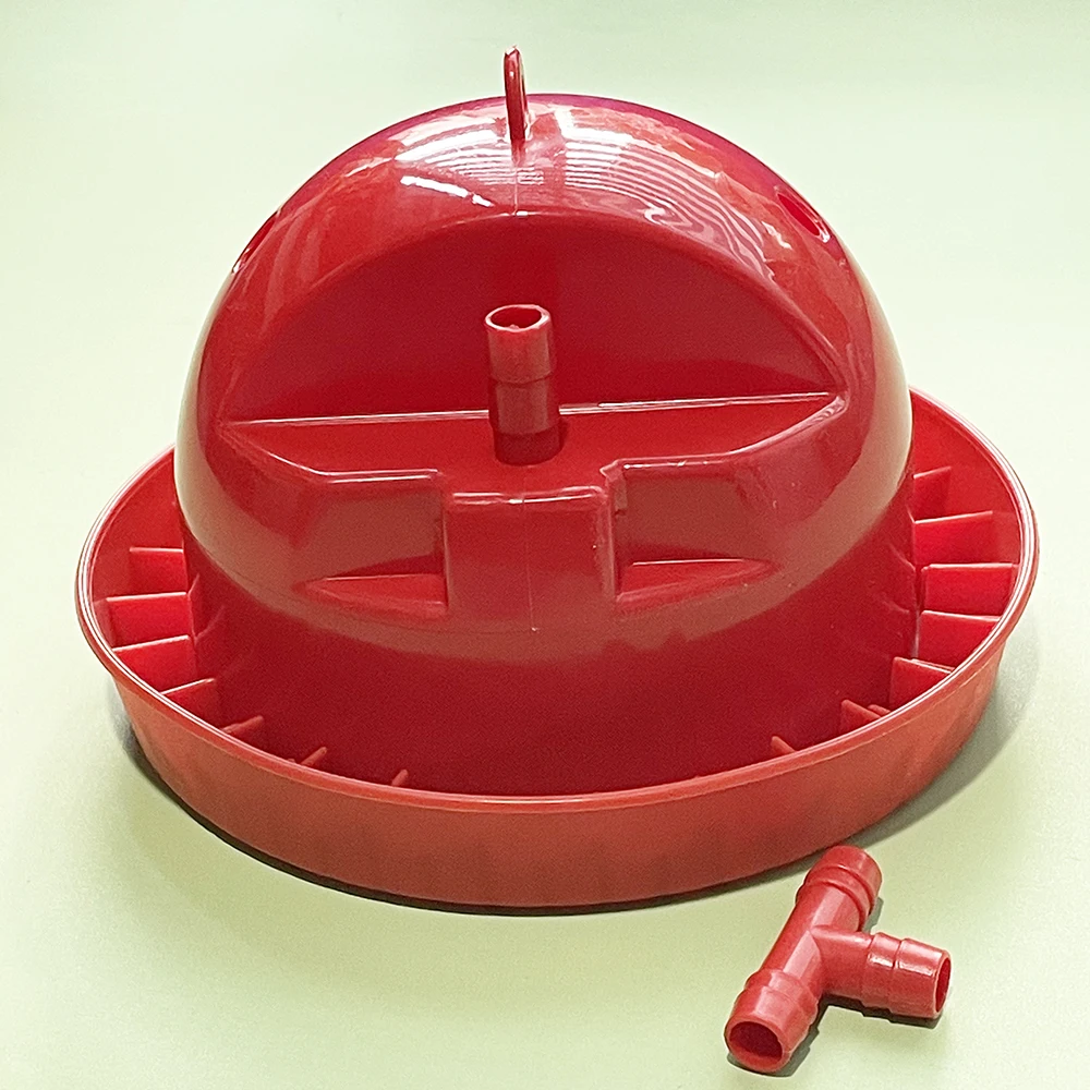 Drinker for Chickens Brooder Plastic Poultry Water Fountain Brooding Drinkers Day Old Chick Farm Waterline Automatic Farming