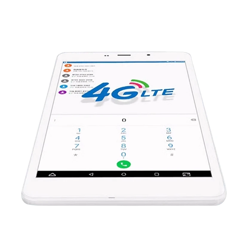 Novo Tablet Android 6.0 de 8 polegadas 3G/4G 2026, 1920 x 1200 Pixels, MT8783 Octa-Core, 2GB RAM, 16GB ROM, GSM, 2 Cartões SIM