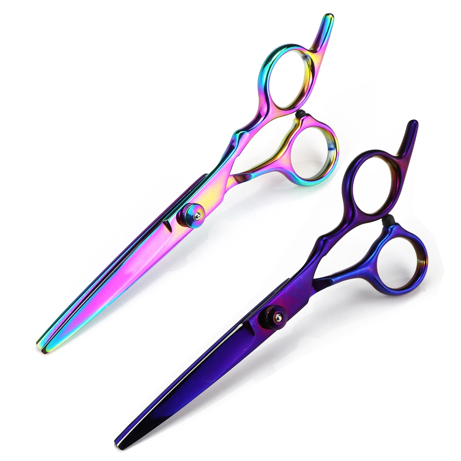 

Hairdressing Scissors Japan Stainless Purple 1Pcs Hair Cutting Scissors Thinning Shears Salon Haircut Shears Barber Scissors