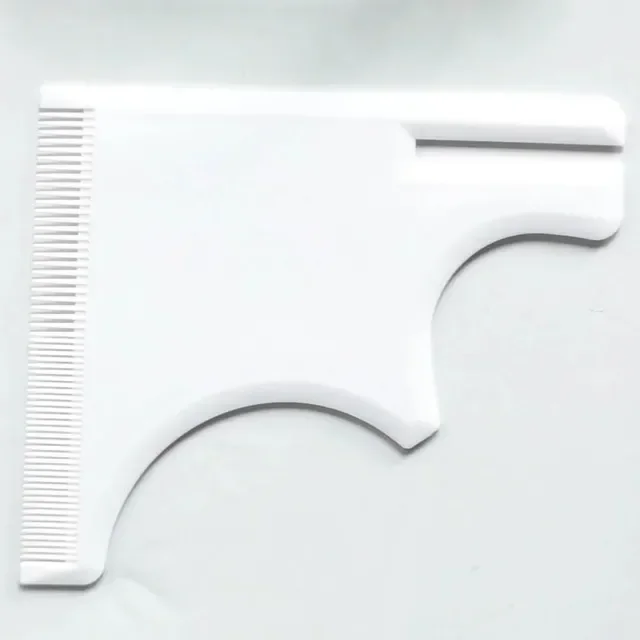 Multi-Curve Hairline Stencil for Beard Styling
