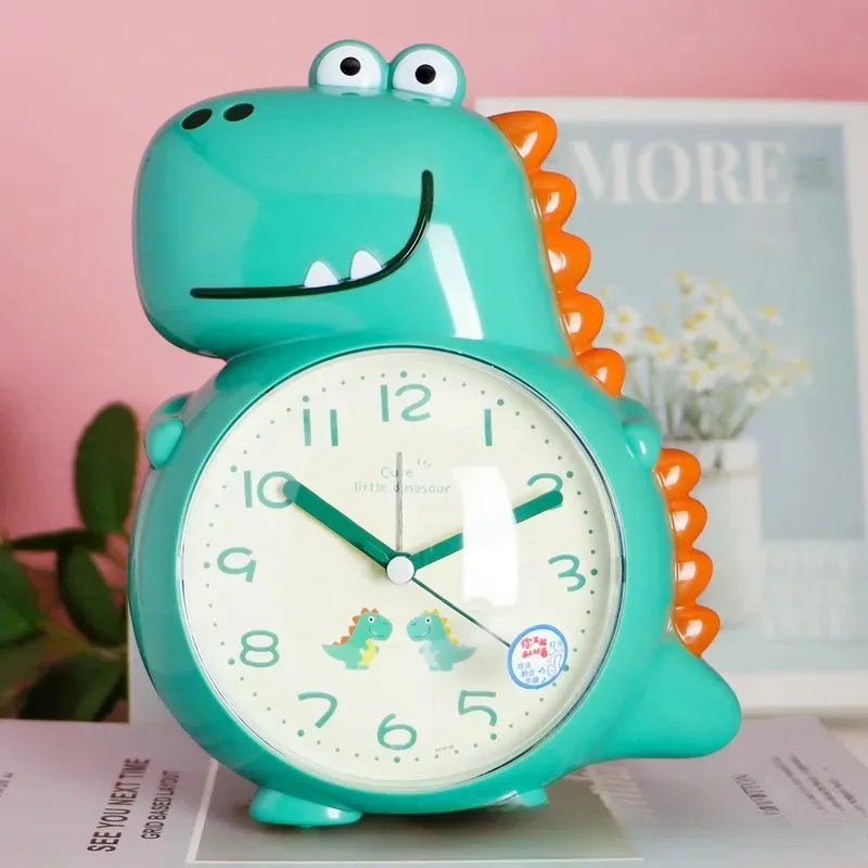 Small Dinosaur Alarm Clock Network Celebrity Fashion Can Talk Singing Sleep Mute Students with Bedside Alarm Multi-function