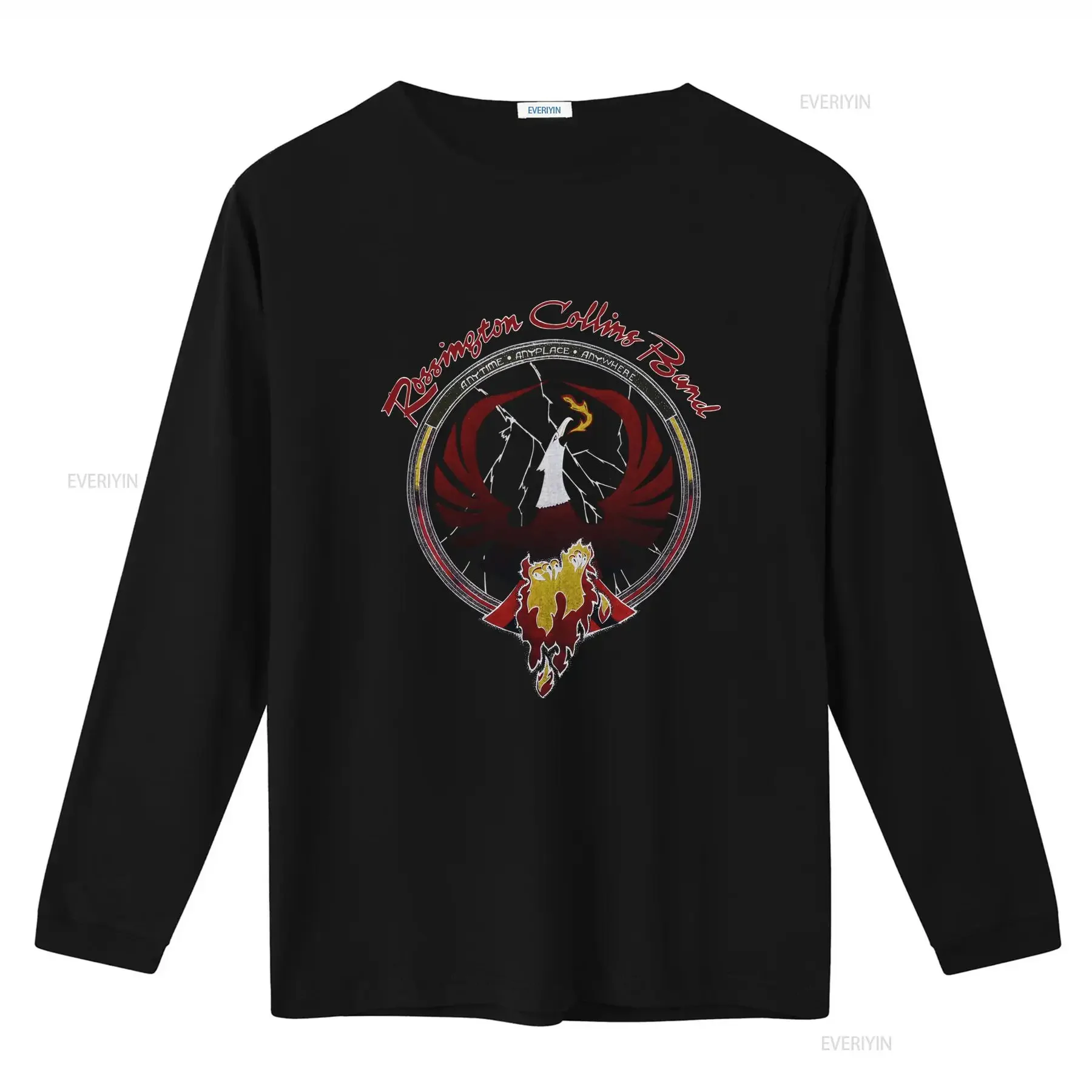 1981 Rossington Collins Band World Tour T Shirt Full Size S 5XL Rock  vintage Washed Unisex Versatile Slightly Stretched homme