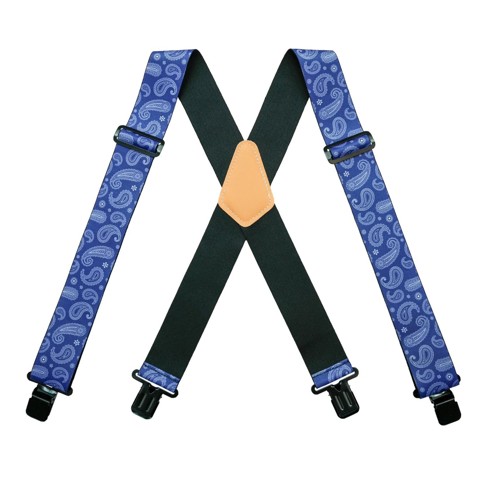 MELOTOUGH Suspensórios Masculinos Totalmente Elásticos 2 Polegadas de Largura X Voltar Suspensórios de Trabalho Pesados Suspensórios de Cinto de Ferramentas Homem Suspender