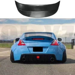 For Nissan 370Z Z34 AJT3 Styl 2009-2015 High Quality Top Carbon Fiber Rear Roof Spoiler Wing Trunk Lip Boot Cover Car Styling