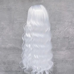 New Doll's Wig for 1/3 1/4 1/6 Bjd Sd Doll Long Curled Hair Diy Girl Toys Dress Up Play House Fashion Doll Accessories, No Doll