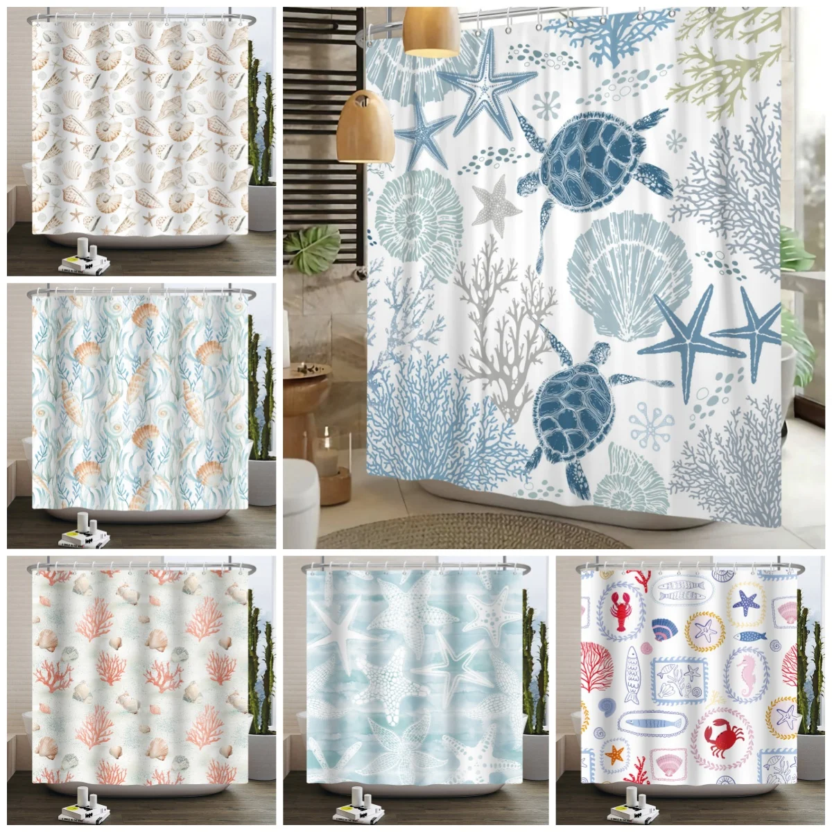 Customize Shower Curtain for Bathroom Custom Any Images Text Logo Waterproof Fabric Boho Bathtub Bathroom Curtain With Hooks