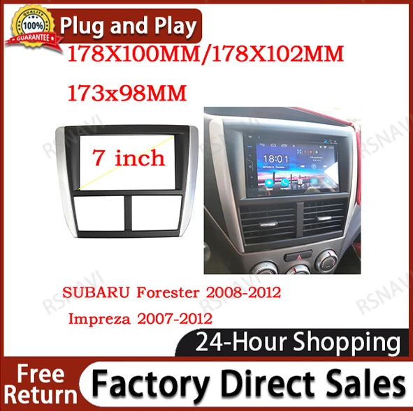 

Автомагнитола, 2 Din, для Subaru Forester 2008-2012 Impreza 2007-2012