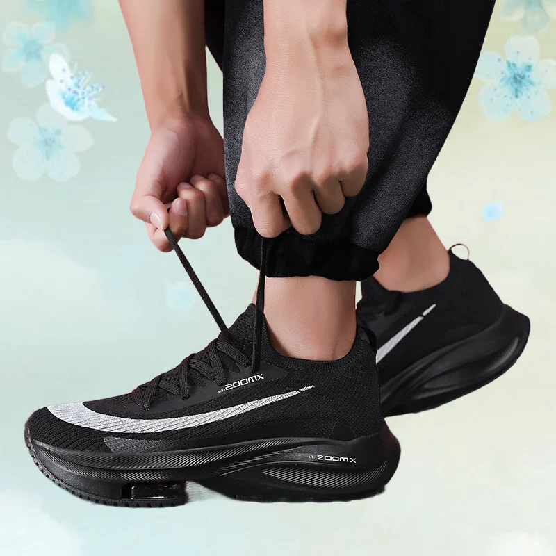 

Большие мужские кроссовки для бега, баскетбольная обувь для пар, персонализированная спортивная обувь, модная трендовая амортизирующая повседневная обувь с отскоком