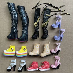 Original Rainbow Big Sister Doll Shoes Clothing Suits Accessories Girl Doll High-Heels Martin Boots Casual Flat Shoes DIY Parts