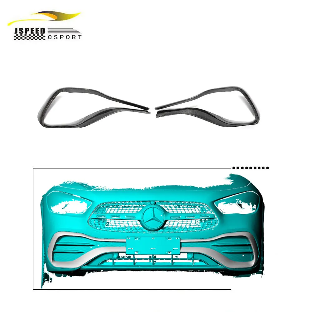 

Suitable for Carbon fiber H247 SUV front bumper ventilation opening cover trim, Suitable for Mercedes-Benz GLE Class GLA250, GLA