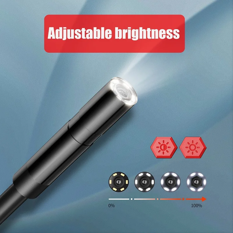 Камера-Эндоскоп HD 2,4 p, 2-100 м, 2600 мАч