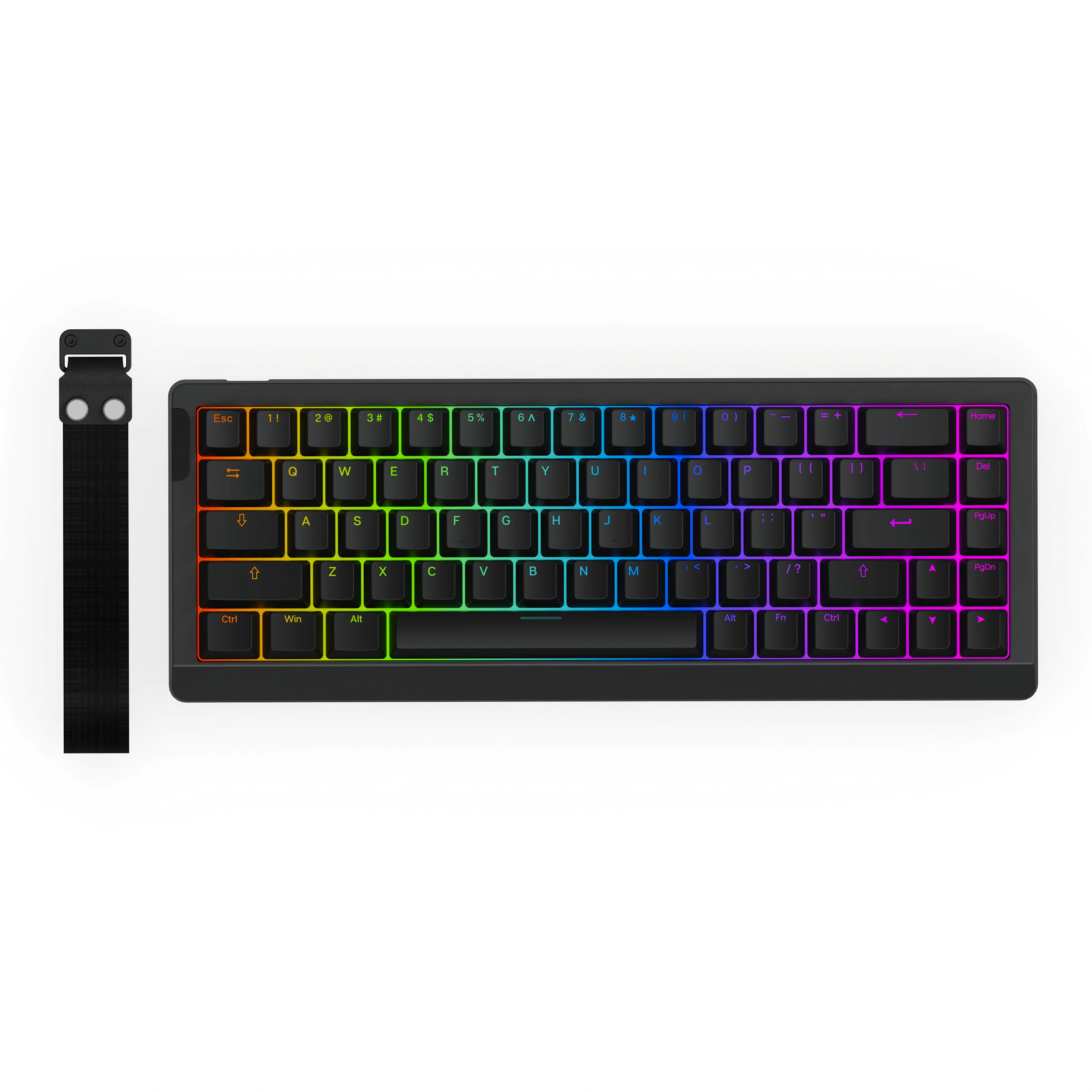 

EPOMAKER HE68 Lite 65% Layout Tray-Mounted Wired Hall Effect NKRO Magnetic Keyboard DKS SOCD 8kHZ Polling Adjustable Actuation
