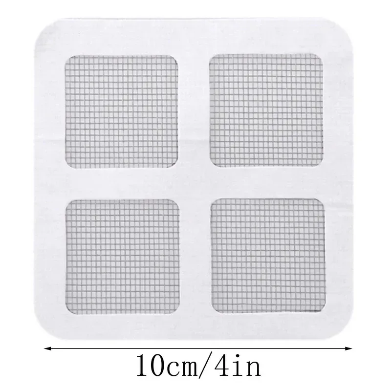 10/20個の床排水ステッカー、防虫自己粘着式浴室ヘアフィルターネット、下水フィルター、キッチン詰まり防止メッシュネット