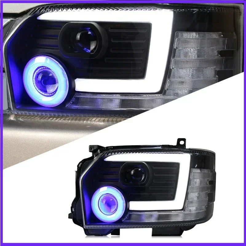 

Car LED Headlight Light Assemblies For Toyota Hiace 2014-2018 Auto Fog DRL Brake Turn Signal Lamp Plug and Play