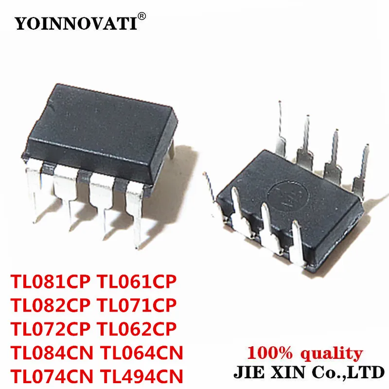 10Pcs 100% New TL074CN TL064CN TL084CN DIP-14 TL062CP  TL072CP  TL082CP  TL071CP  TL061CP TL081CP DIP-8 TL494CN DIP-16 In Stock