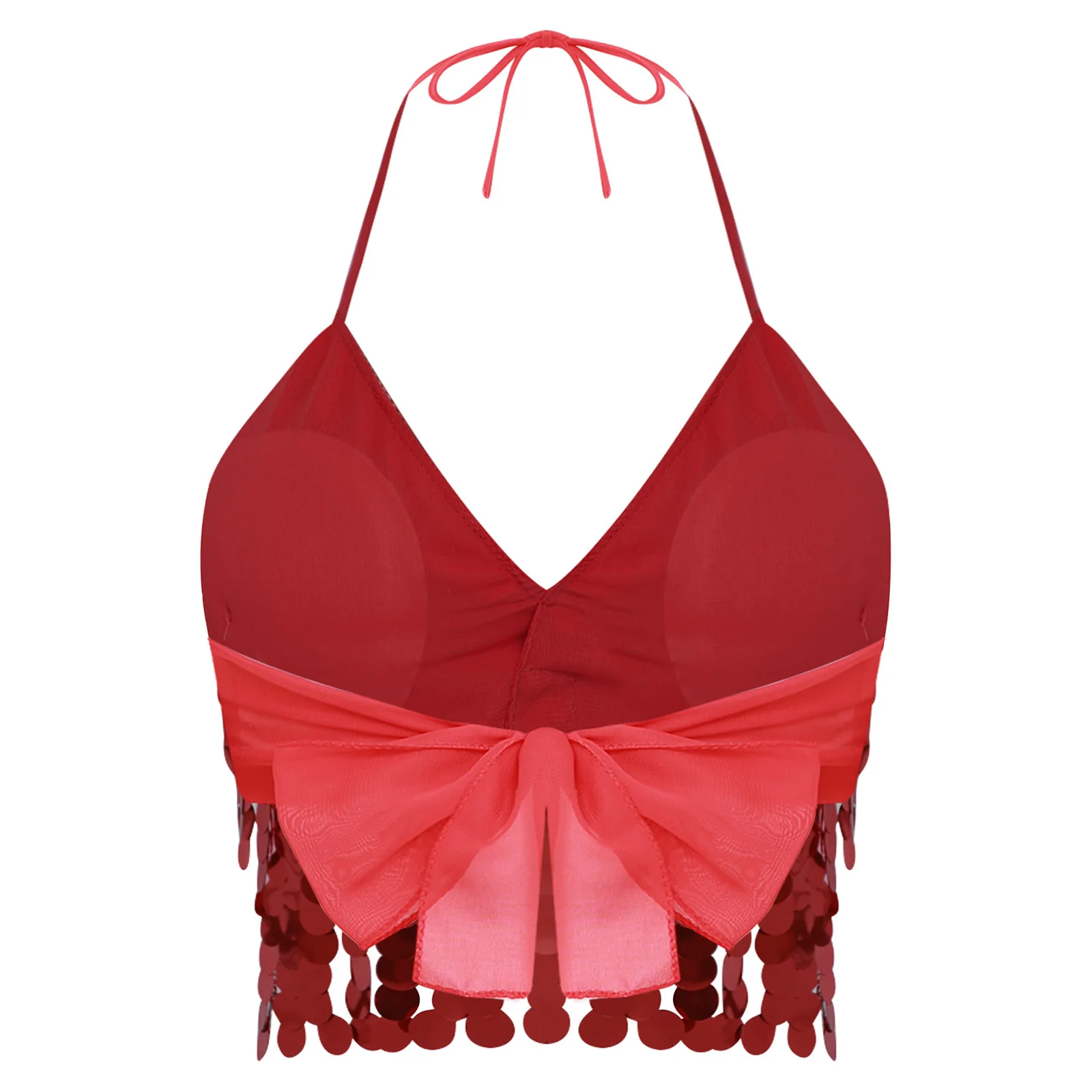 قطع علوية نسائية للرقص الشرقي الشعبي الهندي ، قطع علوية قصيرة مطرزة برباط لمرحلة الرقص الشعبي ، قمصان أداء الرقص