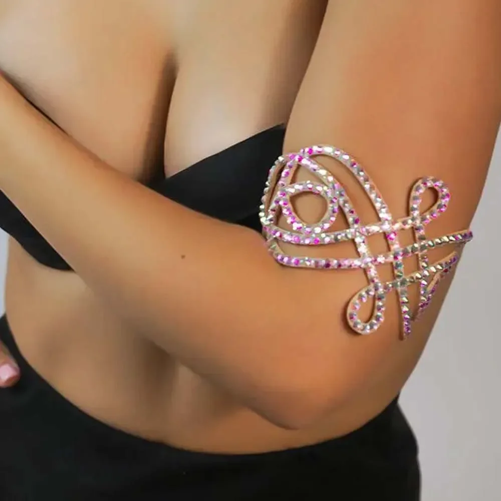 

Stonefans геометрическая цепочка на руку, аксессуары для женщин, браслет для бальных танцев, манжета на плечо, браслет с кристаллами, повязка на руку, вечерние