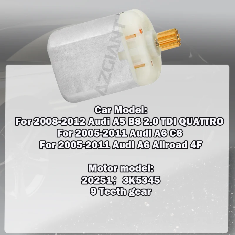 

AZGIANT For Audi A5 B8 2.0 TDI QUATTRO/A6 C6 Allroad 4F Car Rear Trunk Lid Lock Latch Actuator Motor 20251 3K5345