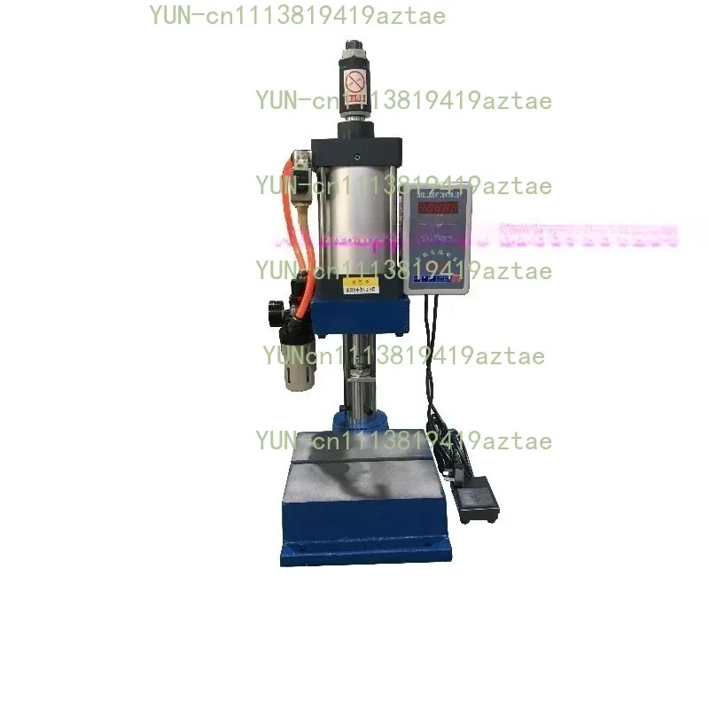 Single Column Desktop Pneumatic Punch Press, Intelligent Automatic Riveting Machine 200 500 800 1000kg