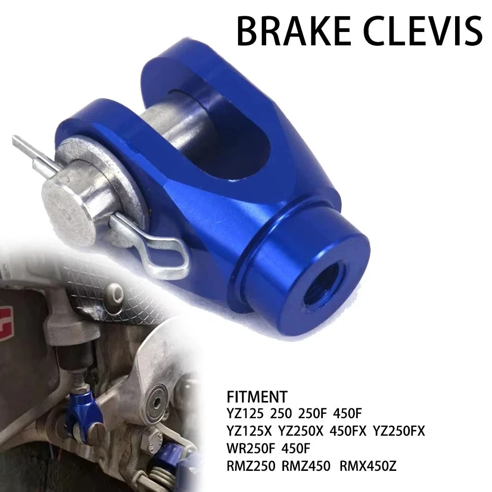 Motorcycle Rear Brake Clevis For Yamaha YZ125 YZ250 YZ250F YZ450F YZ125X YZ250X YZ450FX YZ250FX WR250F WR450F 125 250 250F 450F